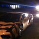 Illustration for article titled This LSU-Striped Lamborghini Was Pulled Over For Breaking Laws Of Good Taste